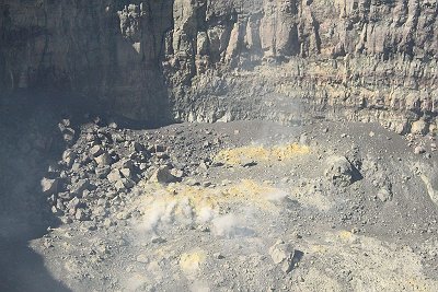 アップしてみると有毒ガスが出ていた