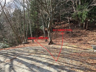 ここですぐ水尾別れまでいってもいいのですが、せっかくなのでP745のホテル跡地もいってみる