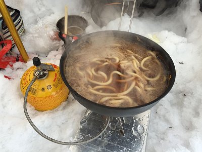 〆のうどん