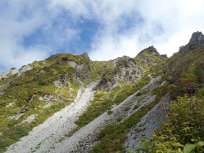 崩れ具合が素晴らしい