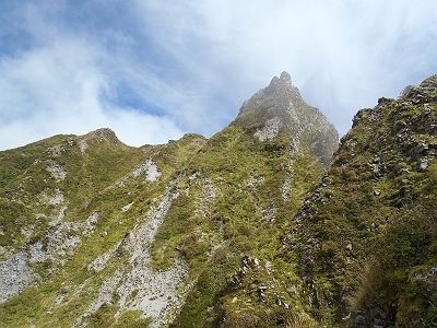 槍ヶ峰が目の前にきました