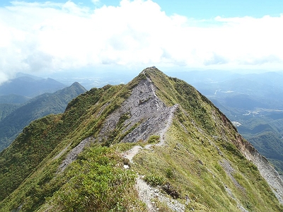 槍ヶ峰方面