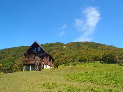 グッドな天気！雪がないとこんな感じだったんだ