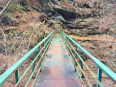 渡ると結構頑丈だった