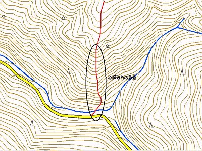 地図みるとこの通り。標高約200mがかなりきつい。距離はないんだが・・・