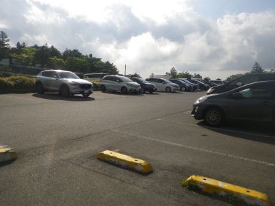 大台ケ原の駐車場まで戻ってきた。意外と長い山行行程になったけどお疲れ様でした