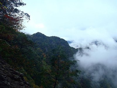 雲がかかる風景もよい