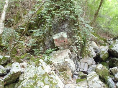 ブレてるけど、←がモジキで→がバリゴヤと書いている