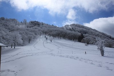 この斜面ヒップして遊んだ