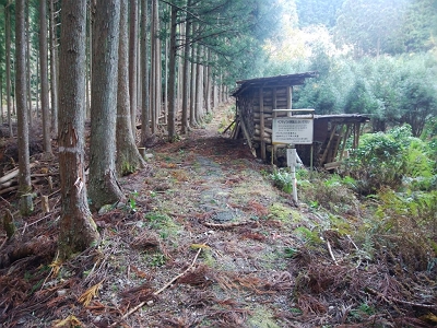 ここをまっすぐ