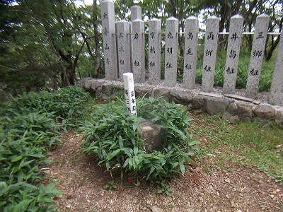 山上ヶ岳の三角点