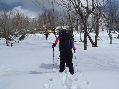 この付近が一番つらかったかも