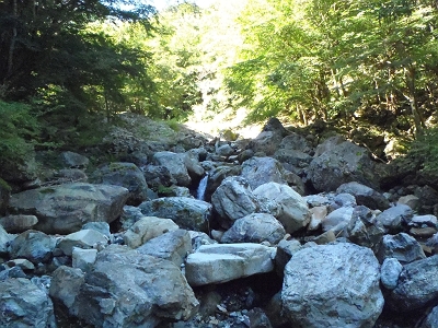 やはりガレた場所が多い