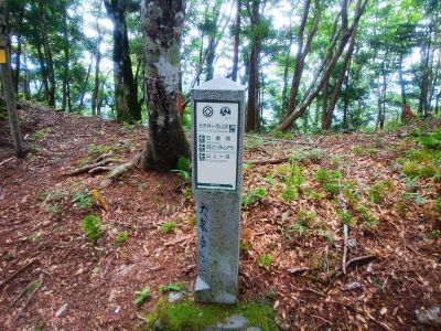 急登を登りきったら大天井ヶ岳は右ですぐそこ