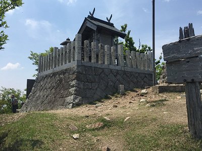 5年ぶり！？の高見山頂に到着