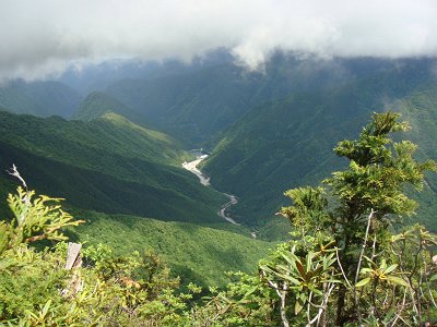 鉄山より川迫ダム